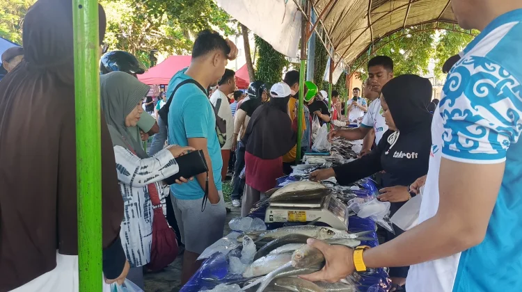 DKP Kaltara Gelar Pasar Ikan Murah, Bantu Tekan Inflasi di Nunukan