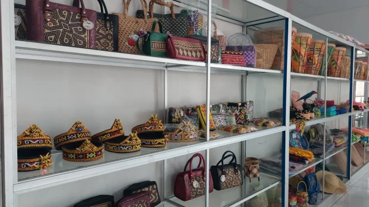 Anyaman Rotan UMKM Nunukan Tembus Pameran Dekranas Nasional