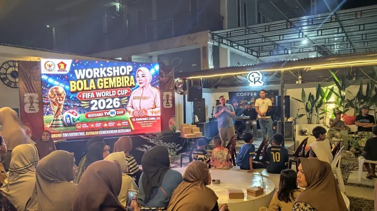 Nobar Piala Dunia Komisi VII DPR RI, Momen Bangun Kedekatan Warga dan Wakil Rakyat