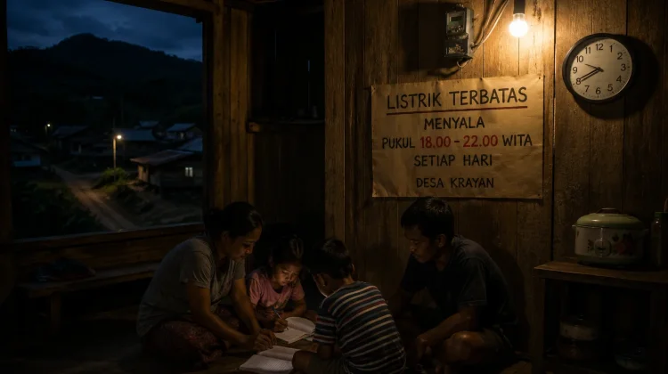 BBM Menipis, Listrik di Krayan Selatan Hanya Menyala Empat Jam Sehari