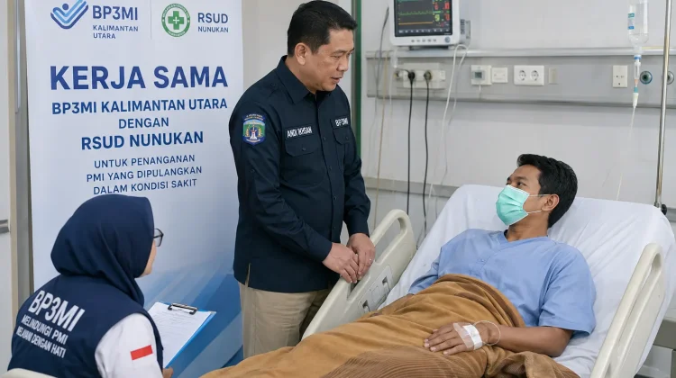 BP3MI Kaltara Jamin Perawatan PMI Deportasi yang Sakit
