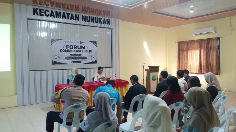 Puskesmas Nunukan Menyelenggarakan Forum Komunikasi Publik bersama Masyarakat
