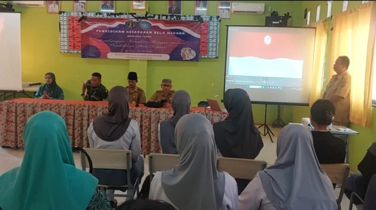 Pelajar Nunukan Dibekali Bela Negara Hadapi Tantangan Era Digital