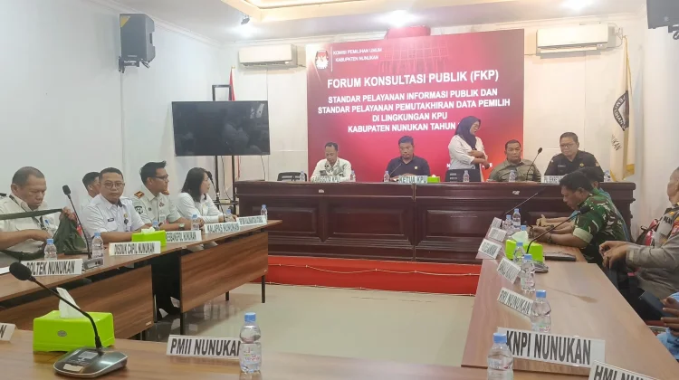 KPU Nunukan Akan Tindak Lanjuti Masukan Forum Pelayanan Publik