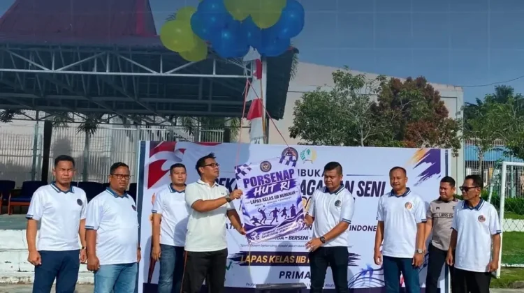 Lapas Nunukan Buka Pekan Olahraga dan Seni Pemasyarakatan bagi WBP