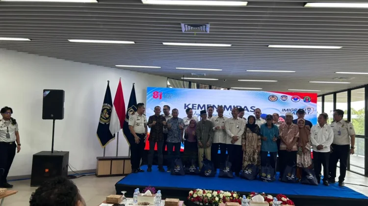 Direktorat Jenderal Imigrasi Kalimantan Timur Kunker ke PLBN Sebatik