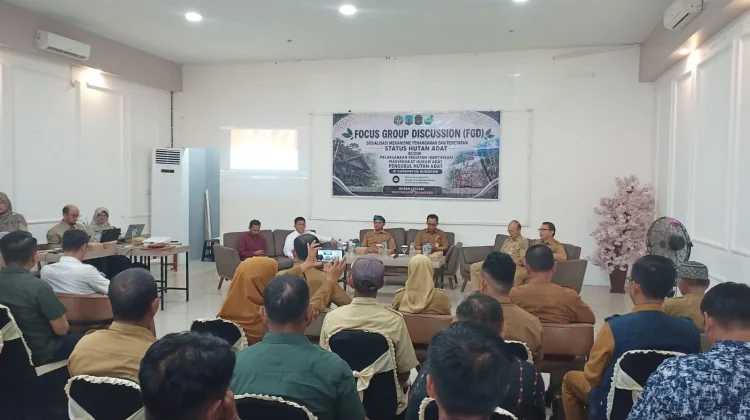 Balai Perhutanan Sosial Kutai Kartanegara Membahas Soal Masyarakat Hukum Adat