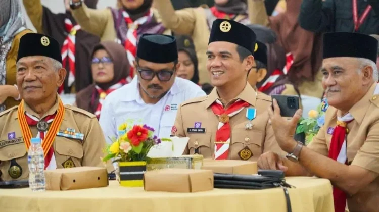 Bupati Irwan Lepas Kontingen Pramuka Nunukan ke Jamnas XII 2026 di Cibubur