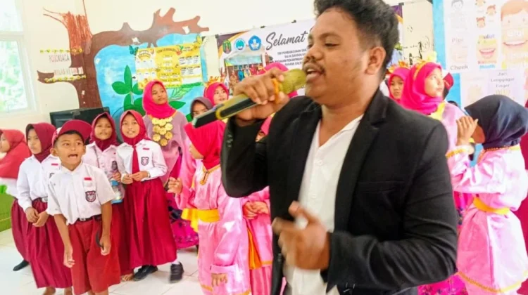 Kunjungan Tim Bahasa Kaltim Berlangsung Meriah di Nunukan