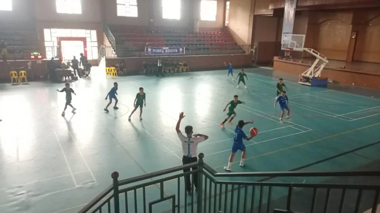 Perbasi Nunukan Menyelenggarakan Pertandingan Bola Basket tingkat SD dan SMP