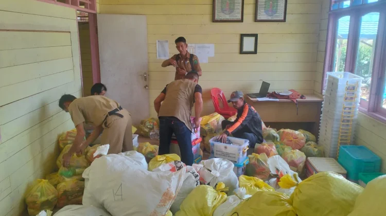 BPBD Nunukan Terus Menangani Tanggap Bencana Tanah Longsor di Krayan Selatan
