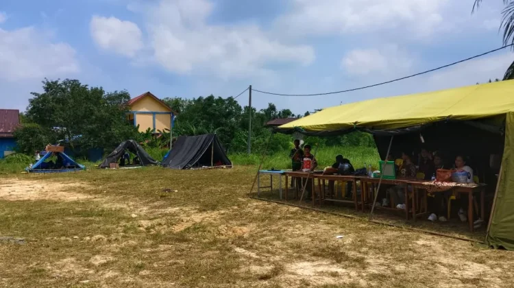 Perkemahan Jumat Sabtu Minggu SMPK Fransisco Yadhinta Nunukan
