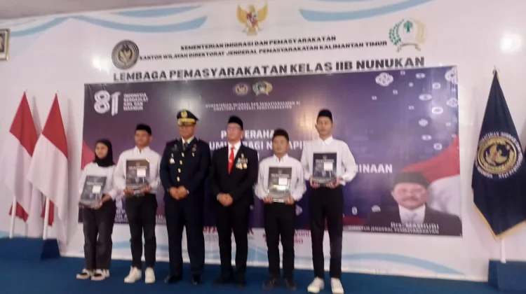 Pemberian Remisi Sebanyak 976 WBP Lapas Nunukan, 13 Orang Langsung Bebas