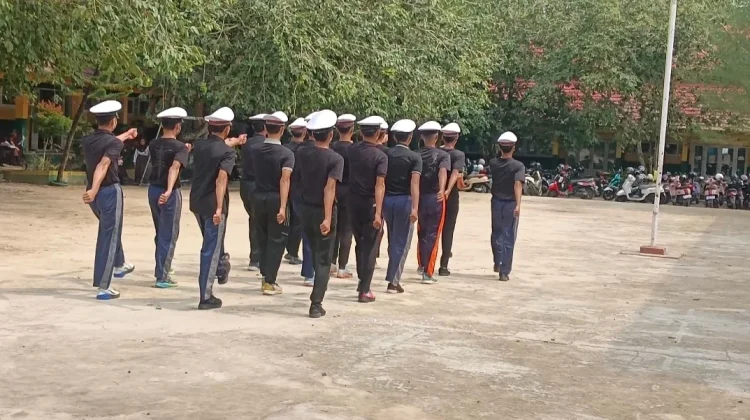 Empat Tim SMAN 1 Nunukan Selatan Siap Ramaikan Lomba Gerak Jalan