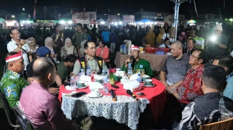 Pererat Ikatan Serumpun Bersama Pejabat Daerah Nabawan Sabah di Lumbis Raya