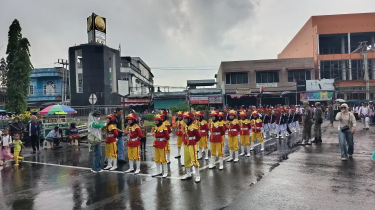 Lomba Gerak Jalan Indah Nunukan Perkuat Kebersamaan di Momen Hari Kemerdekaan