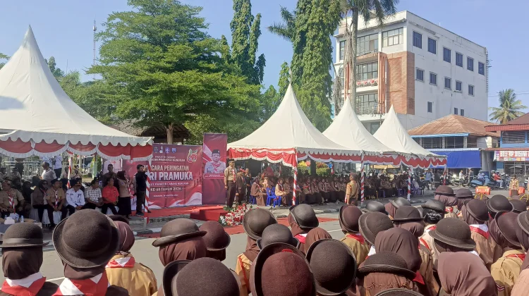 Peringatan Hari Pramuka Kukuhkan 80 Pramuka Garuda