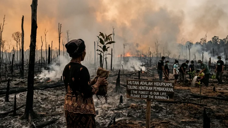 Napas Terakhir Paru-Paru Dunia: Dampak Karhutla terhadap Krisis Iklim Global