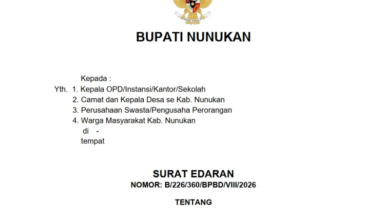 Bupati Nunukan Keluarkan Edaran Antisipasi Asap