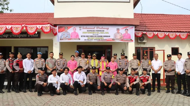 Kapolres Nunukan Kunker ke Polsek Sebatik Timur dan Barat, Perkuat Kamtibmas