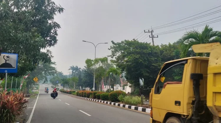 Asap Karhutla Bulungan Menyebar hingga Nunukan, Udara Masuk Kategori Tidak Sehat