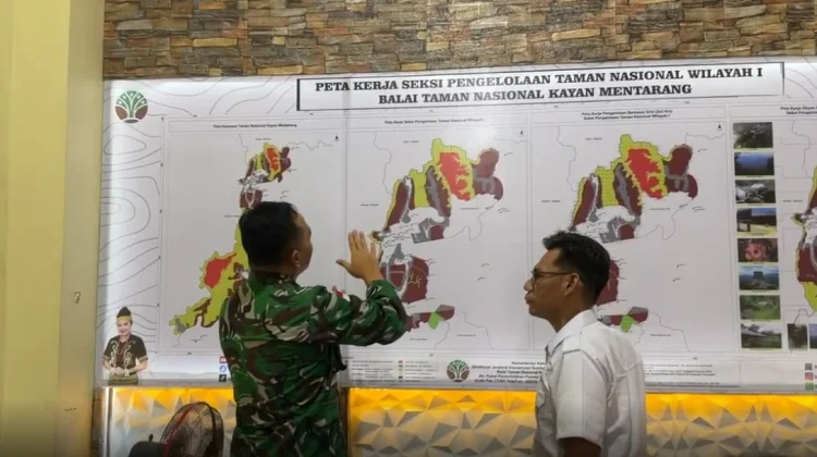 Perbatasan Lumbis Rawan Aktivitas Ilegal, Satgas Pamtas dan TNKM Perkuat Patroli
