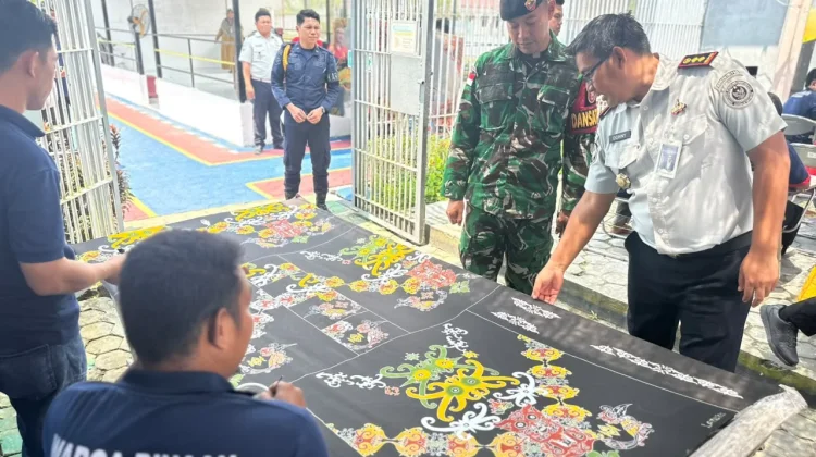 Dansatgas Pamtas RI–MLY Tinjau Kegiatan Pembinaan Warga Binaan di Lapas Nunukan