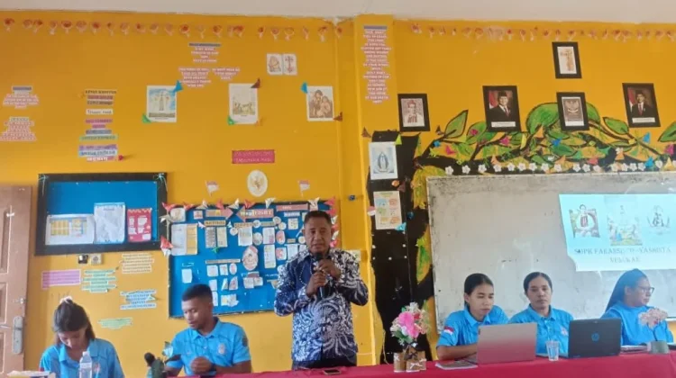 Kepala SMPK Fransisco-Yashinta Nunukan Apresiasi Kepedulian Orang Tua