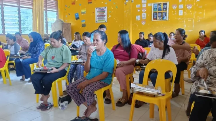 Asap Selimuti Nunukan, Sekolah Bagikan MBG Orang Tua