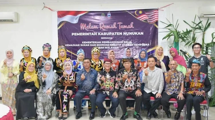 Delegasi Semporna Terpukau Keindahan Nuansa Religi Islamic Center Nunukan