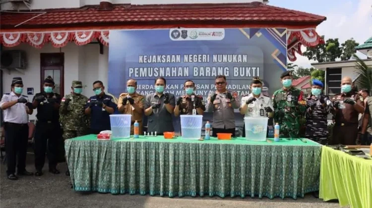 Pemkab Nunukan: Pemusnahan Barang Bukti Beri Efek Edukasi Hukum