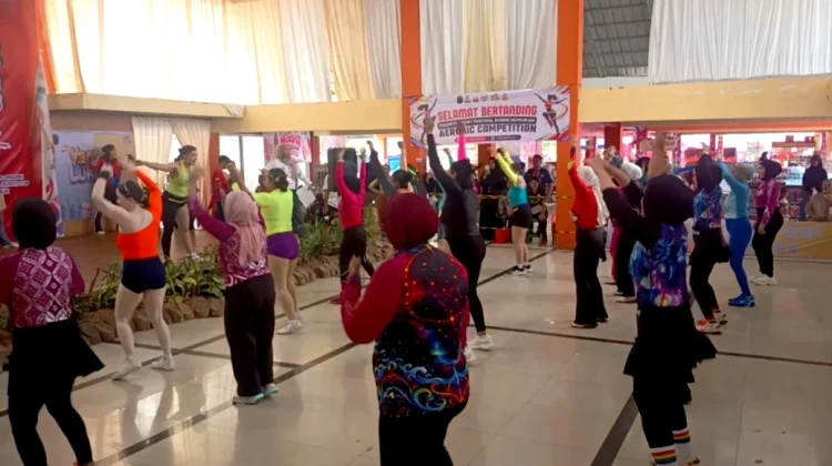 Tarakan, Malinau dan Tanjung Selor Ramaikan Kompetisi Senam Aerobic di Nunukan