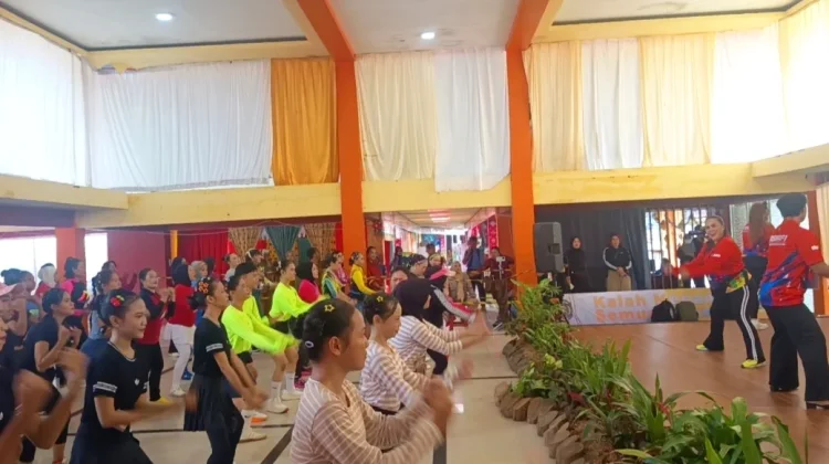 lewat Kompetisi, KORMI Nunukan Perkenalkan Olahraga Aerobic kepada Masyarakat