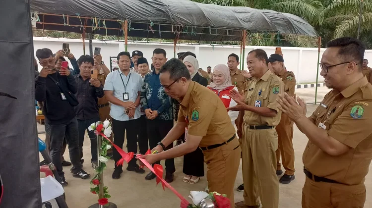 Perdana Stasiun Pengisian Bahan Bakar Umum Nelayan di Kelurahan Tanjung Harapan