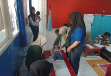 Warga Antusias ke Posyandu Rinjani Kelurahan Nunukan Utara