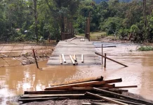 Debit Air Naik, Jalan Krayan Masih Terendam