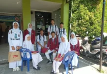 Belasan Siswa SMA Negeri 1 Nunukan Mengikuti Tes Kesehatan Seleksi Paskibra