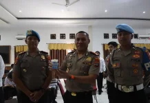 Puluhan Personel Polres Nunukan Melakukan Tes Urine