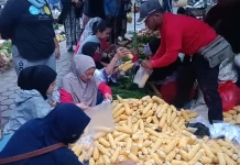Geliat Ekonomi di Pasar Tani Alun-alun Nunukan