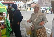 Kejari Nunukan Gelar Bazar Ramadan Murah di Alun-Alun