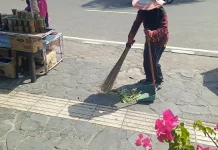 Pedagang Pasar Tani Nunukan Iuran Bayar Tukang Sapu