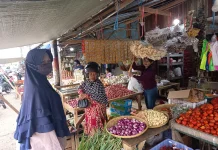 Menjelang Idulfitri, Daya Beli Meningkat Dongkrak Omzet Pedagang Pasar Nunukan