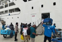 Polres Nunukan Amankan Arus Mudik di Pelabuhan Tunon Taka Nunukan