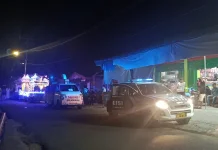 Polsek Sebatik Timur Kawal 20 Tim Takbiran Keliling