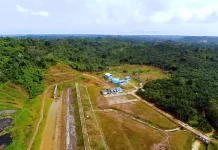 Camat Sebatik Timur Ungkap Krisis Air, Embung Lapri Mengering