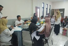 Ratusan Jemaah Haji Asal Kabupaten Nunukan Mendapatkan Layanan Vaksinasi