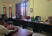 Kasubag Umum Nunukan Gelar Rapat Perdana Hari Kedua