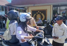 Satlantas Nunukan Tindak Pelajar tanpa SIM dalam P2KB