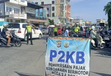 Polisi Sita Delapan Kendaraan akibat Pengendara Lalai Bawa Dokumen