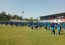 Siswa Siswi SMP Negeri 1 Nunukan telah Melaksanakan Gelar Karya Tari Jepin